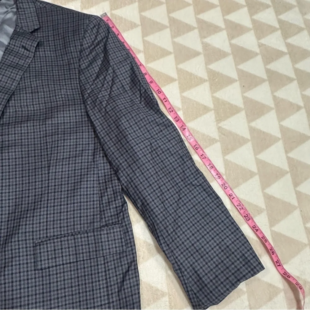 Brooks Brothers Blazer Mens 46R Regent Sport Coat Sport Coat Suit Jacket Plaid